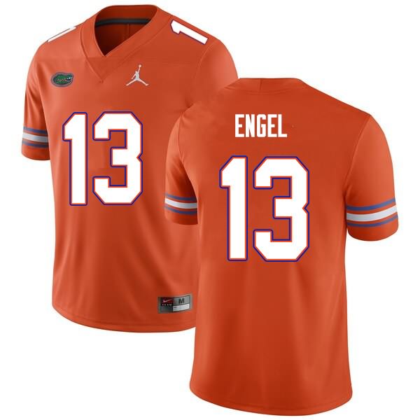 Men's NCAA Florida Gators Kyle Engel #13 Stitched Authentic Nike Orange College Football Jersey WWK1865ZJ